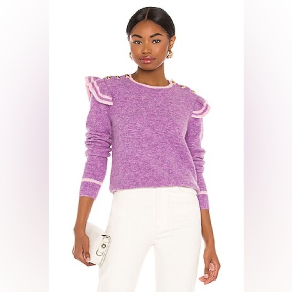Generation Love Brynlee Sweater with Gold Buttons